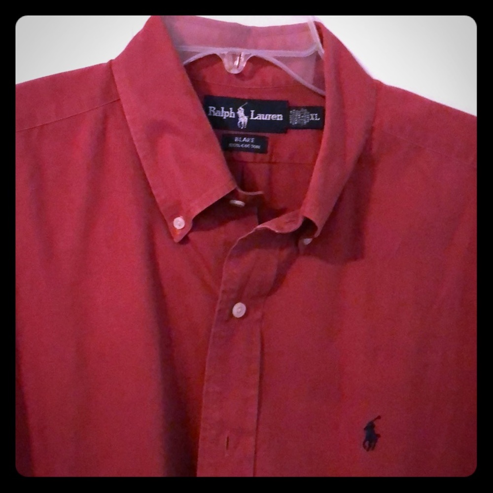 Polo by Ralph Lauren button down shirt.